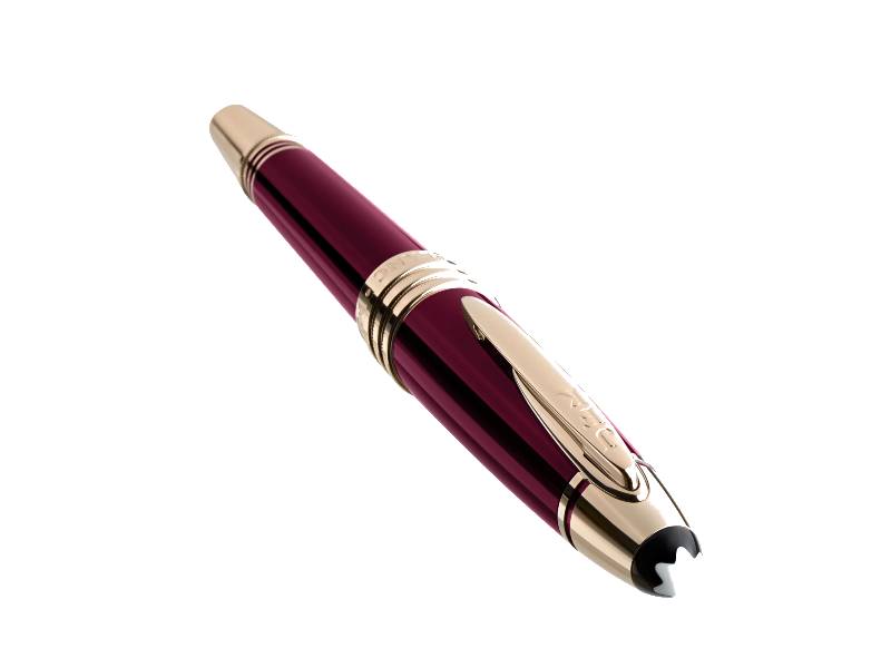 FOUNTAIN PEN GREAT CHARACTERS HOMAGE TO JOHN F.KENNEDY SPECIAL EDITION BURGUNDY MONTBLANC 118051